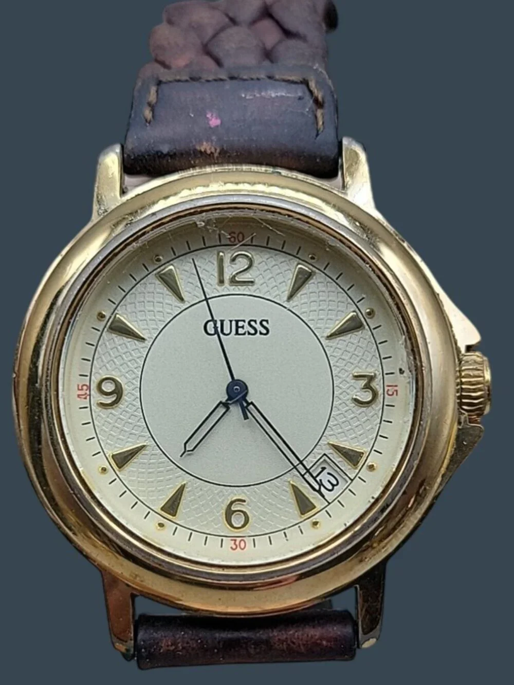Guess Mens Quartz Watch 1997 31mm 8